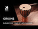 Toca Djembe Origins Series - Tribal Mask (TODJ-10TM)