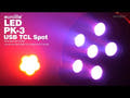 EUROLITE LED PK-3 USB TCL Projecteur