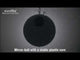 EUROLITE Mirror Ball 75cm black