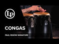 Latin Percussion plaque supérieure de conga, accordage Raul Rekow Signature - Conga (LP559T-RRB)