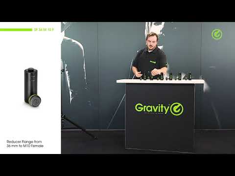 Gravity SF 36 M 6 M - Bride de réduction de 36 mm à M6, mâle à mâle