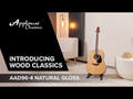 Applause Guitares acoustique Wood Classics AAD96-4 Natural Gloss - Natural Highgloss (AAD96-4)