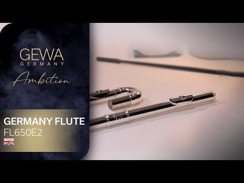 GEWA Ambition FL650E2 flûte traversière, mi dédoublé et deux têtes