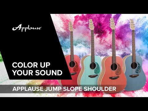Applause Acoustic Guitar Jump Slope Shoulder Dreadnought - Lagoon (AAS-69-B)