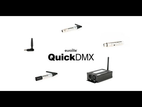 EUROLITE AKKU QuickDMX récepteur sans fil
