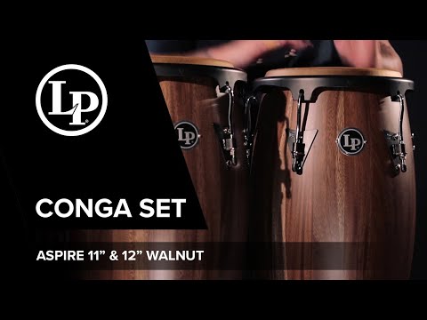Latin Percussion Conga set Aspire - 10" & 11" (LPA646B-SW)