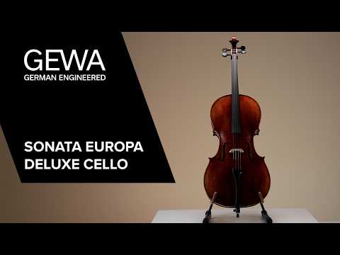 GEWA Sonata Europa Deluxe violoncelle 4/4, non réglé