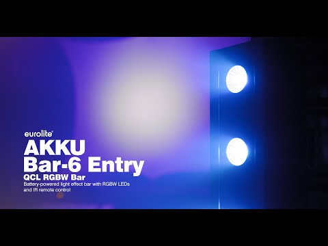 EUROLITE AKKU Barre-6 Entry QCL RGBW Bar