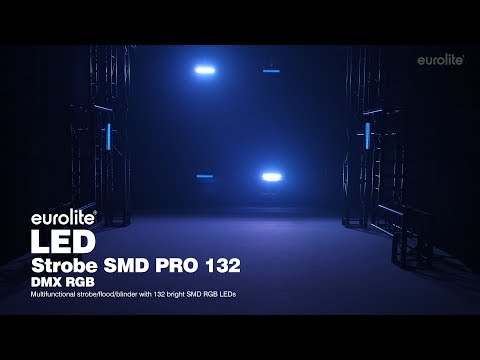 EUROLITE LED Stroboscope SMD PRO 132 DMX RGB