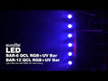 EUROLITE LED BAR-12 QCL RGB+UV Barre