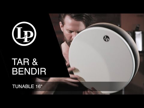 Latin Percussion Tambours sur cadre Bendirs accordables - 16" x 4" (LP5029BF)