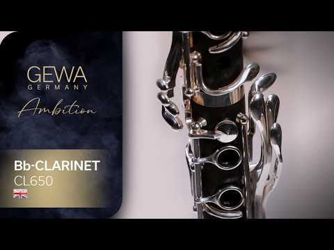 GEWA Ambition CL650 clarinette en Bb, système Boehm