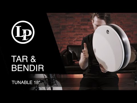 Latin Percussion tambours sur cadre Frame Drums réglables TAR - 18" x 4" (LP5026BF)