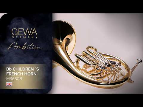 GEWA Ambition HR650B cor d’harmonie pour enfant en Sib, verni