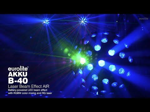 EUROLITE AKKU B-40 Faisceau laser Effect AIR