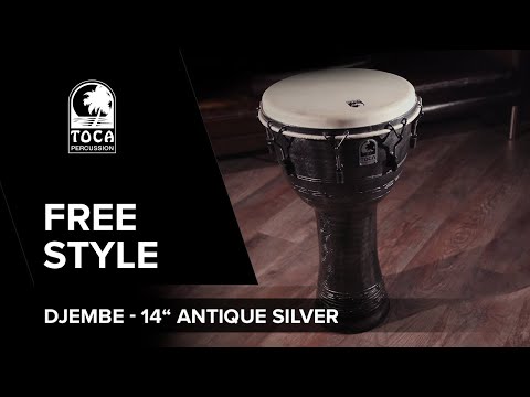 Toca Djembés Freestyle accordés mécaniquement - Fiesta (SFDMX-14FB)