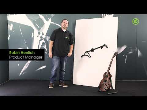 Gravity GS WMB 01 EB - Support mural pour exposer des guitares électriques