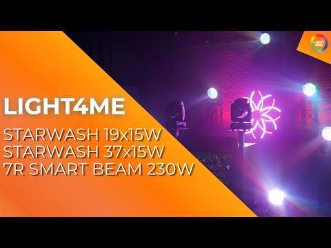 Light4Me 7R Smart Beam 230W Tâtes Mobiles