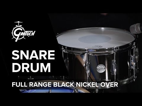 Gretsch 14x6.5" Full Range Black Nickel Lillet Drum