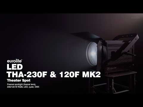 EUROLITE LED THA-230F Projecteur de théâtre