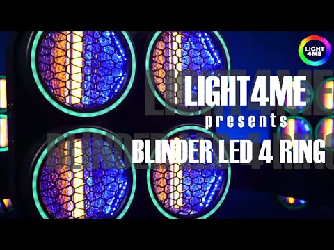 Light4Me BLINDER LED 4 ANNEAUX 4x30W