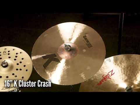 Zildjian 16" K Cluster Cymbale crash