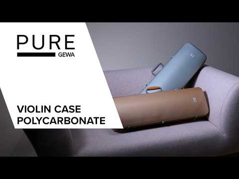 GEWA Polycarbonate étui à violons 1/2-4/4, doré