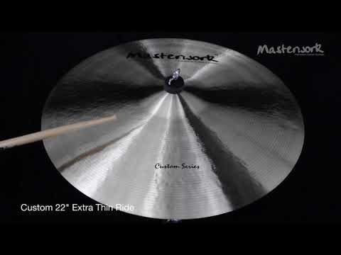 Masterwork Custom 22" Rides Extra Thin