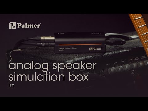 Palmer RIVER ilm - Boîte DI passive avec simulation de haut-parleur