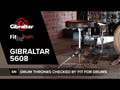 Gibraltar Siège de batterie série 5000 - 5608
