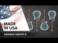 Adamas Guitares électro-acoustique 2087GT Deep Contour Cutaway - Reverse Blue Burst (2087GT-8-G)