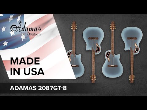 Adamas Guitares électro-acoustique 2087GT Deep Contour Cutaway - Reverse Blue Burst (2087GT-8-G)