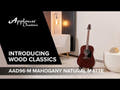 Applause Acoustic Guitares Wood Classics AAD96-M Mahogany Natural Matte - Mahogany Natural (AAD96-M)