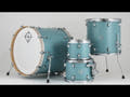 Dixon PODCSTM422-01-QB set de fûts, bleu quetzal satiné