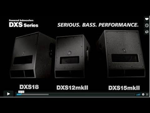 Yamaha DXS15 MKII - Subwoofer actif