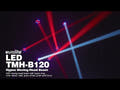 Projecteur à Tâtes Mobiles OMNITRONIC LED TMH-B120 Hypno Beam