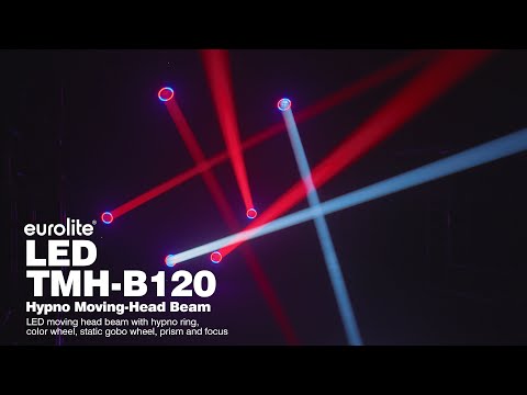 Projecteur à Tâtes Mobiles OMNITRONIC LED TMH-B120 Hypno Beam