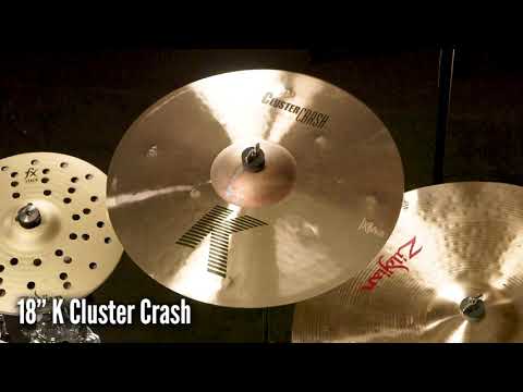 Zildjian 18" K Cluster Cymbale crash