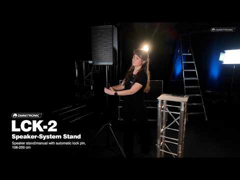 OMNITRONIC LCK-2 pied pour système d'enceintes
