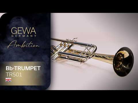 GEWA Ambition TR501 Bb-trompettes, finition vernie transparente