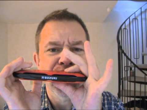 Suzuki AW-1 Airwave Harmonicas (Orange)