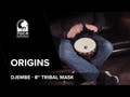 Toca Djembé Origins Series - African Mask (TODJ-8AM)