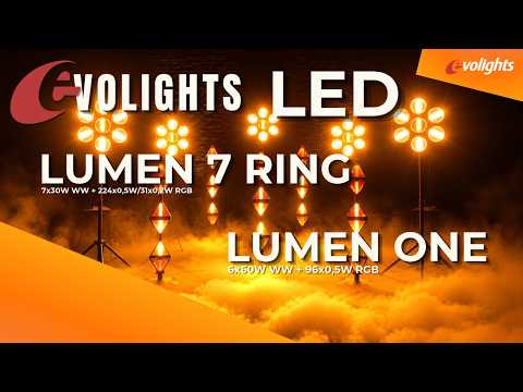 Evolights Lumen One – éclairage de scène rétro LED