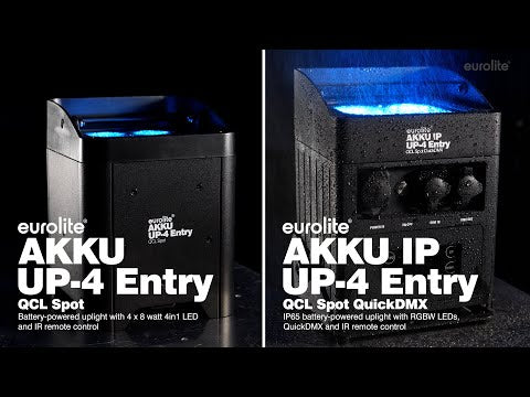 EUROLITE AKKU UP-4 d'entrée QCL Spot