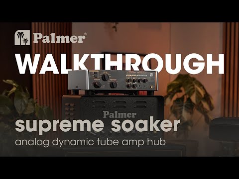 Palmer SUPREME SOAKER - Hub analogique dynamique pour amplificateur à lampes
