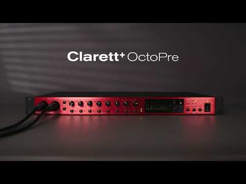 Focusrite Clarett+ Octopre Microphones Preamp