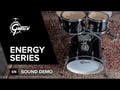 Gretsch Energy batterie 20", Red, avec Paiste 101 (2 cymbales)