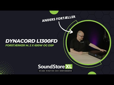 Dynacord L1300FD - Amplificateur numérique (2x650W, DSP)