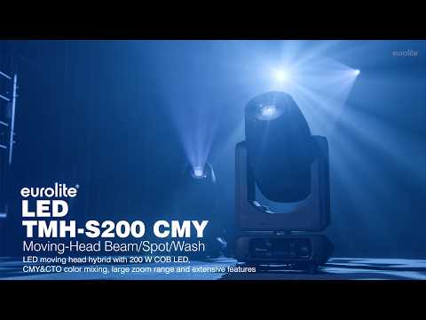 EUROLITE LED TMH-S200 CMY Tâtes Mobiles Beam/Spot/Wash