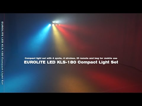 Eurolite LED KLS-180 Barre lumineuse (Noir)